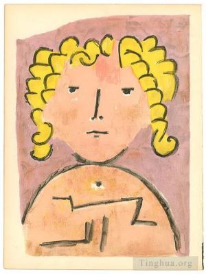 Paul Klee Werk - Kopf eines Kindes