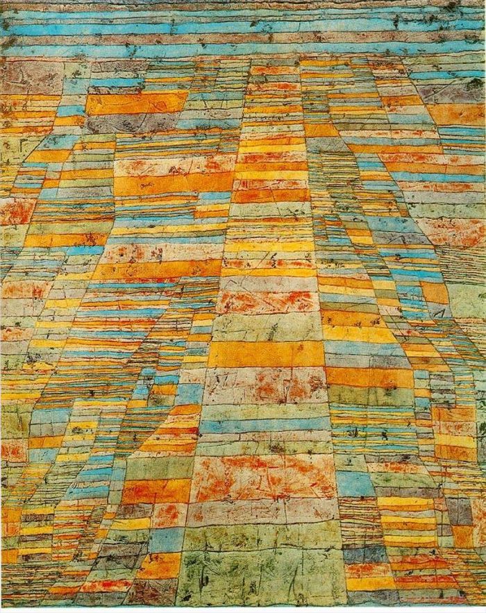 Paul Klee Andere Malerei - Highway and Byways 192Expressionismus Bauhaus Surrealismus