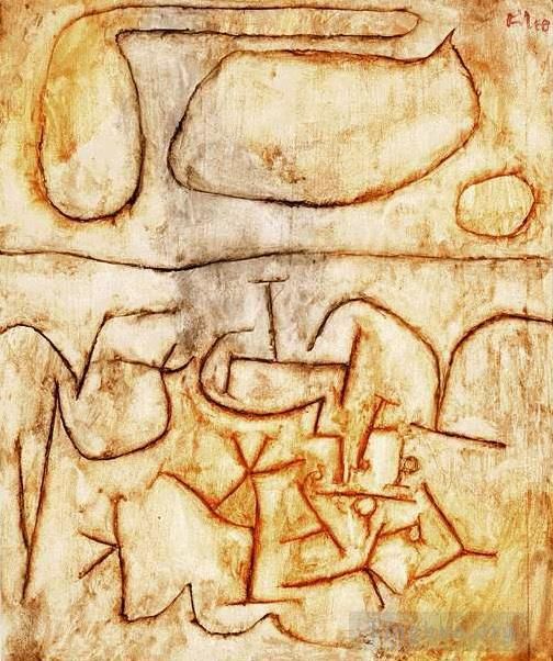 Paul Klee Andere Malerei - Historisches Gelände