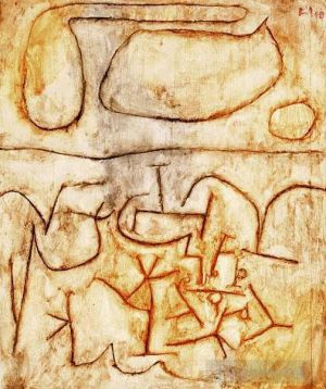 Paul Klee Werk - Historisches Gelände