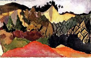 Paul Klee Werk - Im Steinbruch