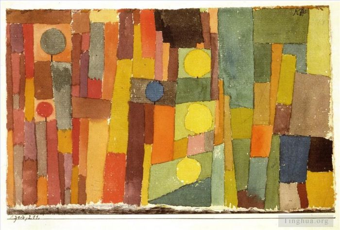 Paul Klee Andere Malerei - Im Stil von Kairouan