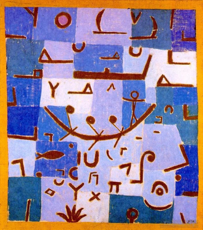 Paul Klee Andere Malerei - Legende vom Nil 193Expressionismus Bauhaus Surrealismus