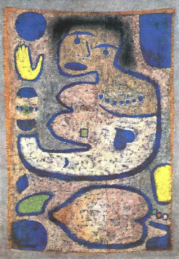 Paul Klee Andere Malerei - Liebeslied vom Neumond
