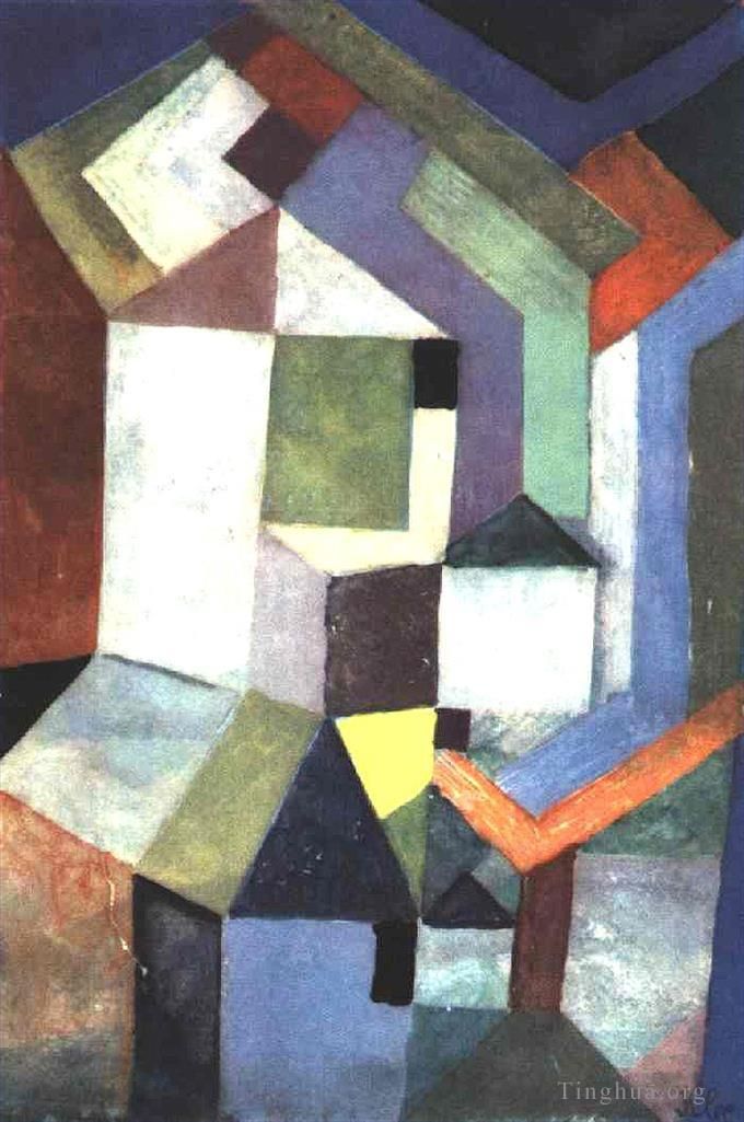 Paul Klee Andere Malerei - Fromme nördliche Landschaft