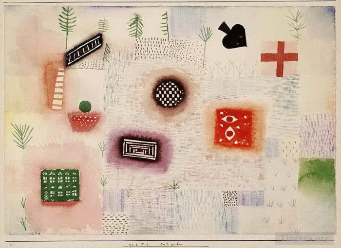 Paul Klee Andere Malerei - Platzieren Sie Schilder