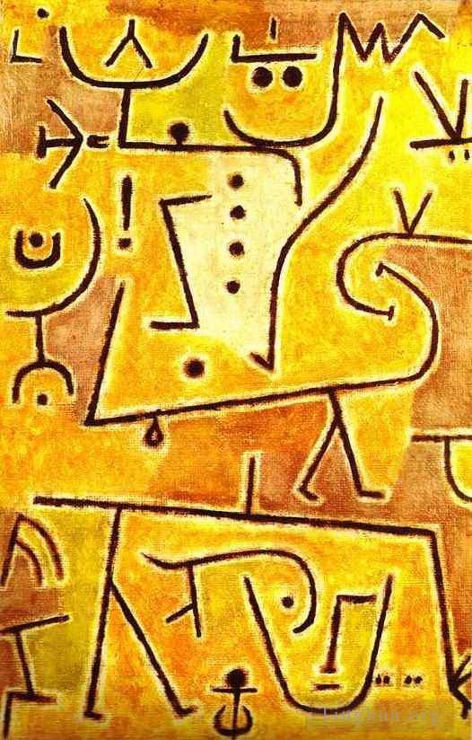 Paul Klee Andere Malerei - Rote Weste
