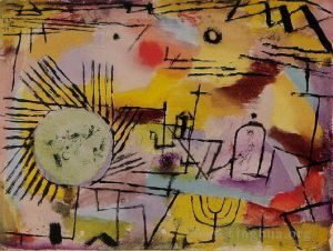 Paul Klee Werk - Aufgehende Sonne
