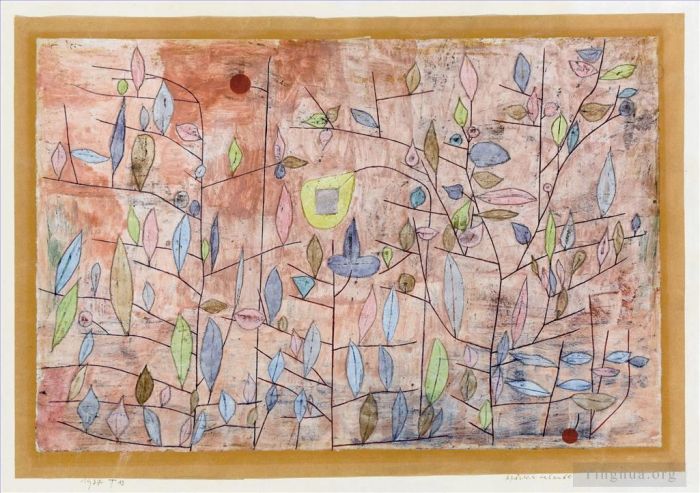 Paul Klee Andere Malerei - Spärliches Laub