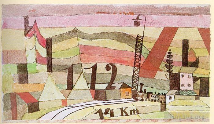 Paul Klee Andere Malerei - Station L 112