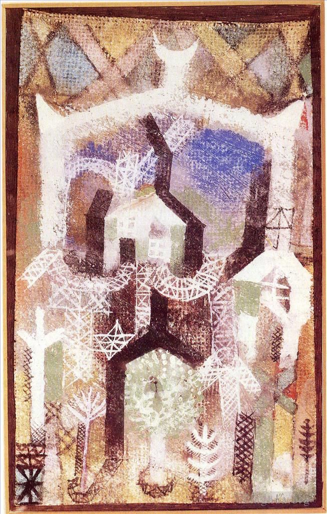 Paul Klee Andere Malerei - Sommerhäuser