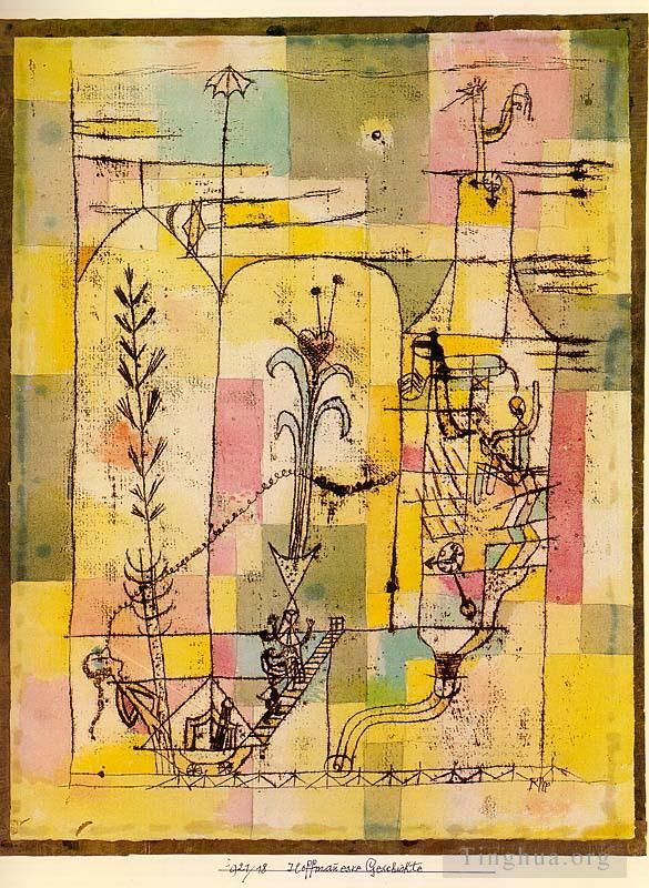 Paul Klee Andere Malerei - Hoffmanns Geschichte