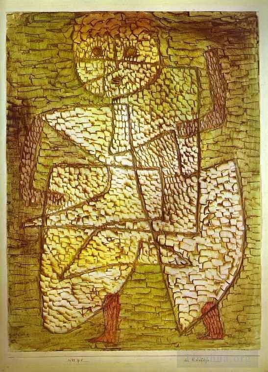 Paul Klee Andere Malerei - Der zukünftige Mann