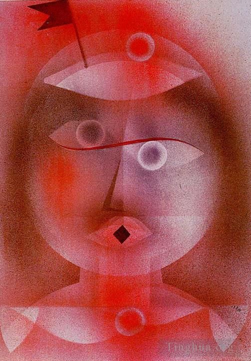 Paul Klee Andere Malerei - Die Maske mit dem kleinen Fl