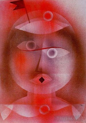 Paul Klee Werk - Die Maske mit dem kleinen Fl