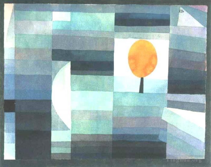 Paul Klee Andere Malerei - Der Bote des Herbstes
