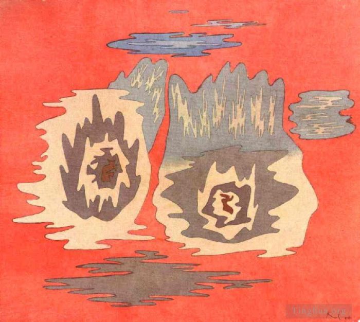 Paul Klee Andere Malerei - Der Ort der Zwillinge