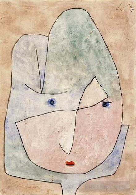 Paul Klee Andere Malerei - Diese Blume möchte verwelken