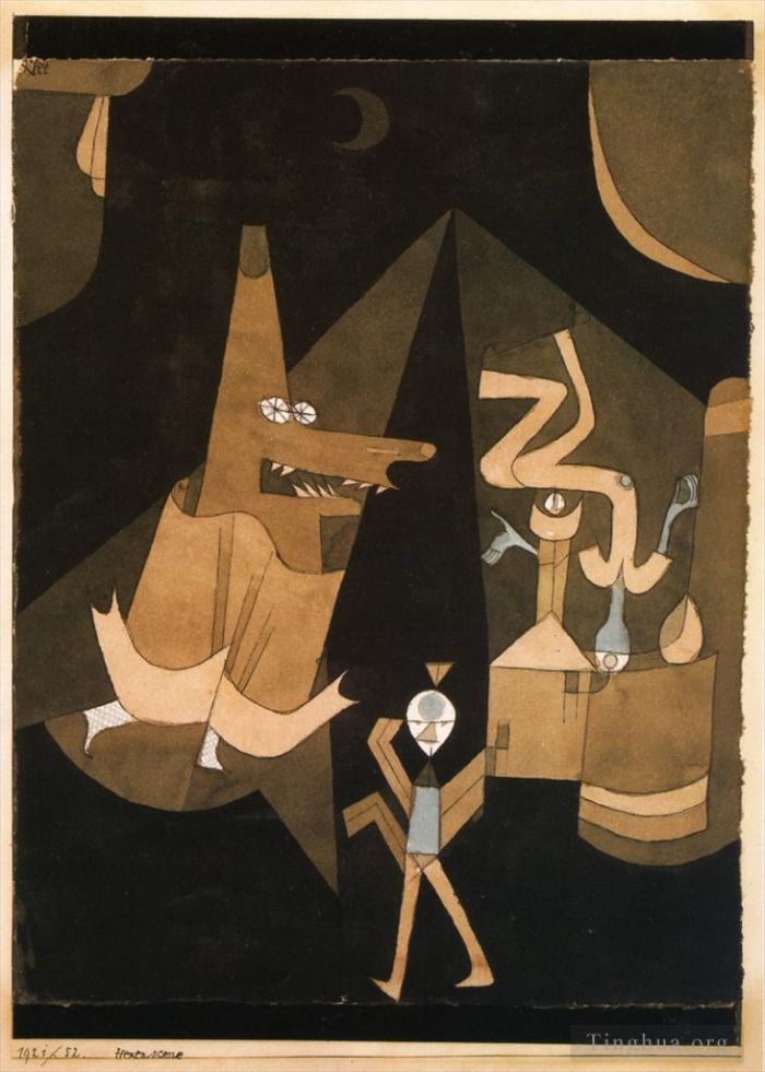 Paul Klee Andere Malerei - Hexenszene