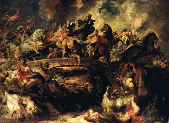 Peter Paul Rubens Ölgemälde - Schlacht der Amazonen