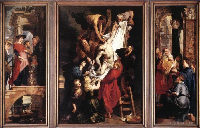 Peter Paul Rubens Ölgemälde - Abstieg vom Kreuz
