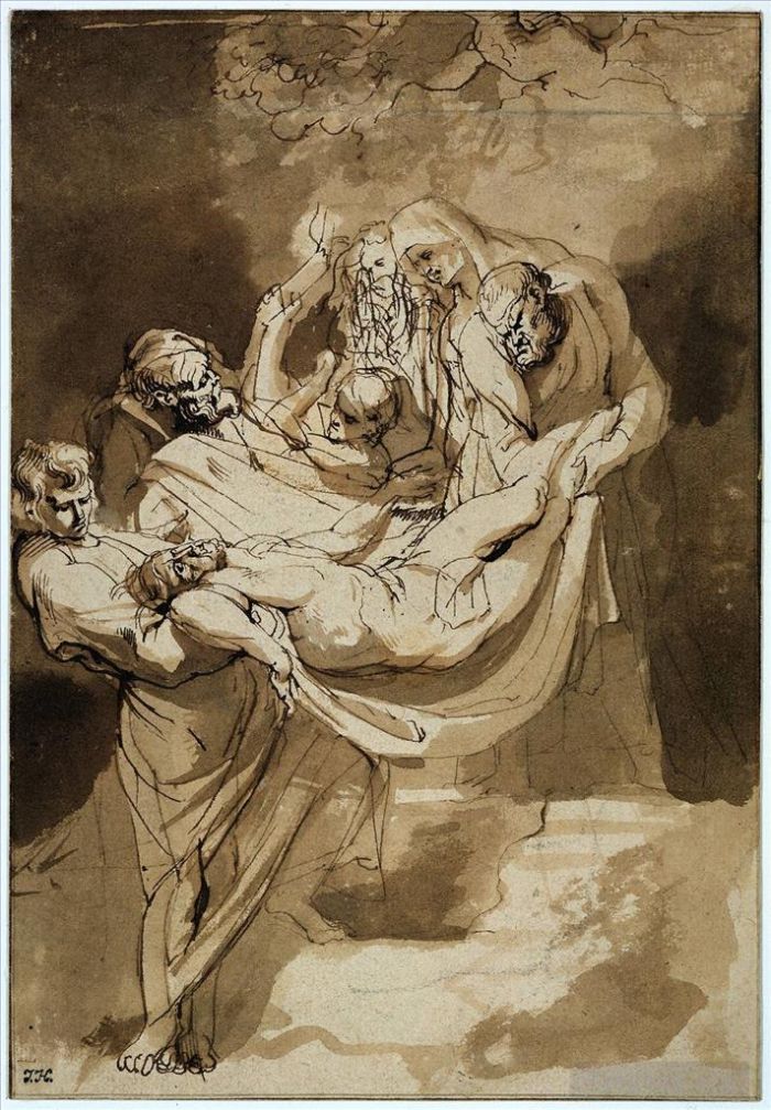 Peter Paul Rubens Ölgemälde - Grablegung 1615