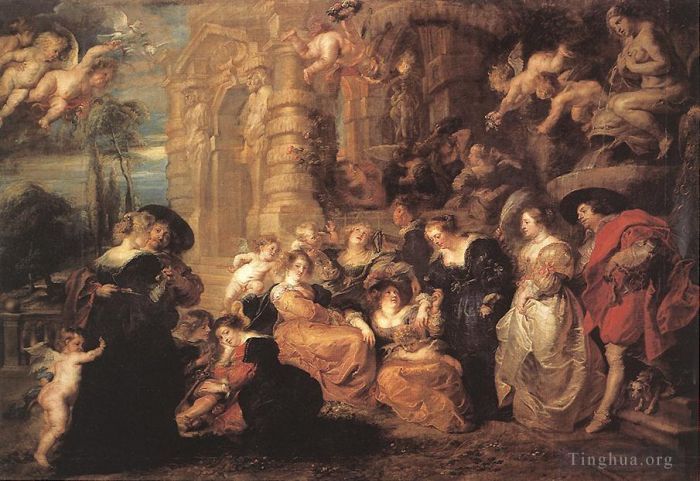 Peter Paul Rubens Ölgemälde - Garten der Liebe