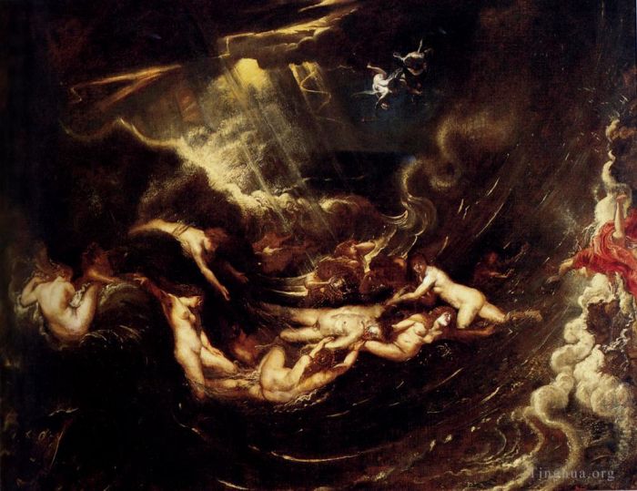 Peter Paul Rubens Ölgemälde - Held und Leander