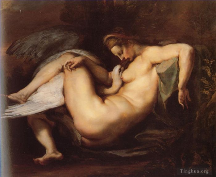 Peter Paul Rubens Ölgemälde - Leda und der Schwan