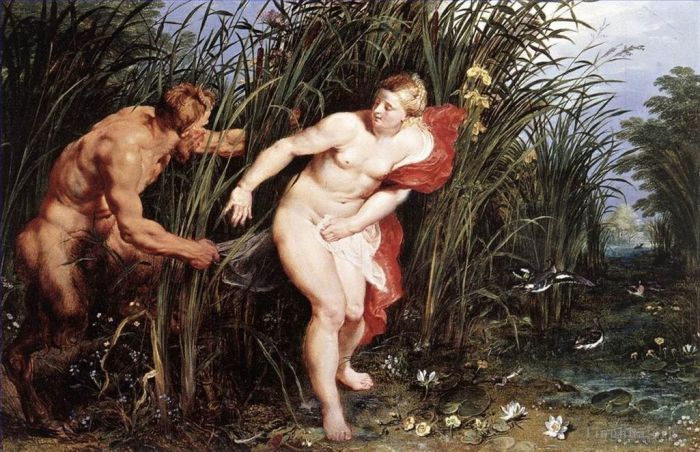 Peter Paul Rubens Ölgemälde - Pan und Syrinx