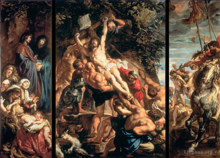 Peter Paul Rubens Ölgemälde - Auferweckung des Kreuzes