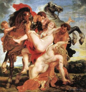 Peter Paul Rubens Werk - Vergewaltigung der Töchter des Leukipp