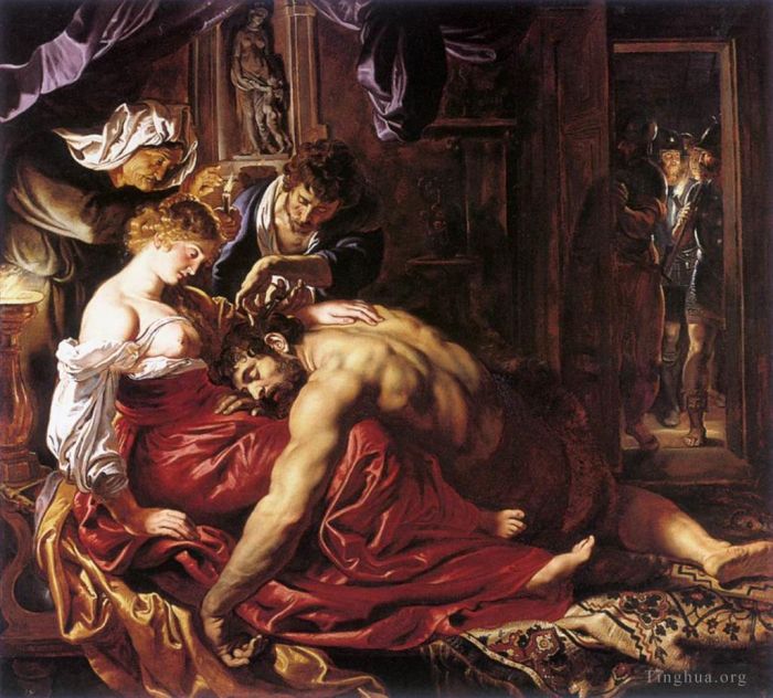 Peter Paul Rubens Ölgemälde - Simson und Delila