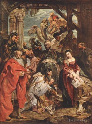Peter Paul Rubens Werk - Die Anbetung der Heiligen Drei Könige