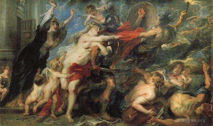 Peter Paul Rubens Ölgemälde - Die Folgen des Krieges