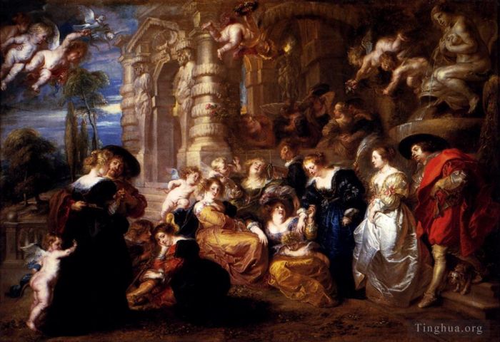 Peter Paul Rubens Ölgemälde - Der Garten der Liebe