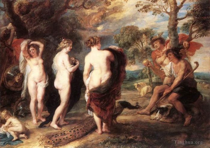 Peter Paul Rubens Ölgemälde - Das Urteil von Paris