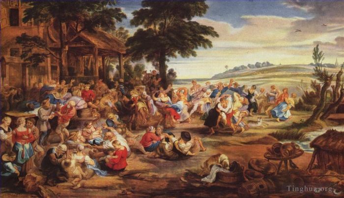 Peter Paul Rubens Ölgemälde - Die Kermesse