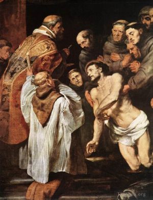 Peter Paul Rubens Werk - Die letzte Kommunion des Heiligen Franziskus