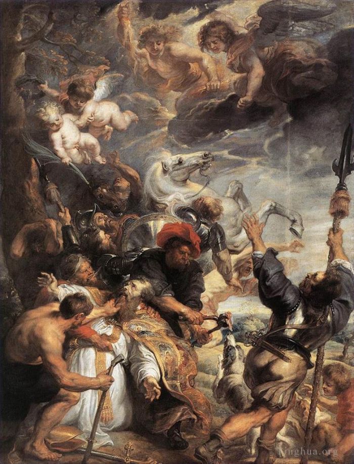 Peter Paul Rubens Ölgemälde - Das Martyrium des Heiligen Livinus