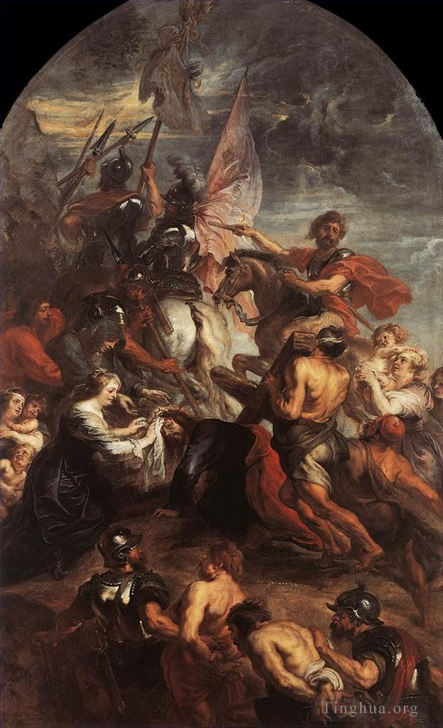 Peter Paul Rubens Ölgemälde - Der Weg zum Kalvarienberg