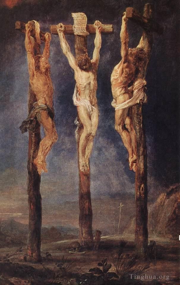 Peter Paul Rubens Ölgemälde - Die drei Kreuze