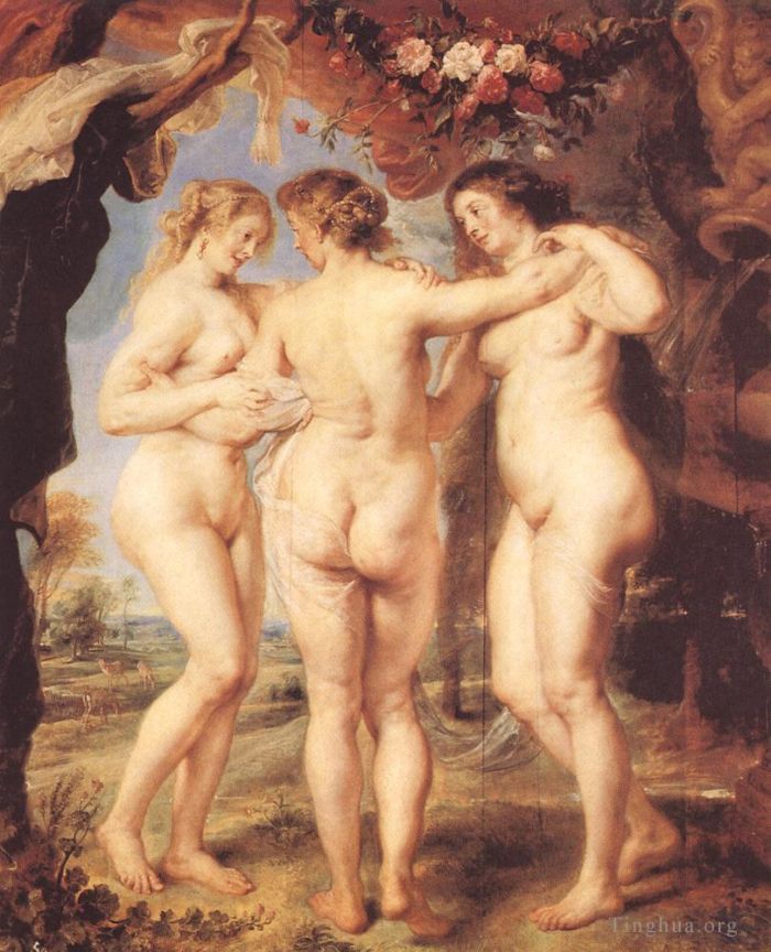Peter Paul Rubens Ölgemälde - Die drei Grazien