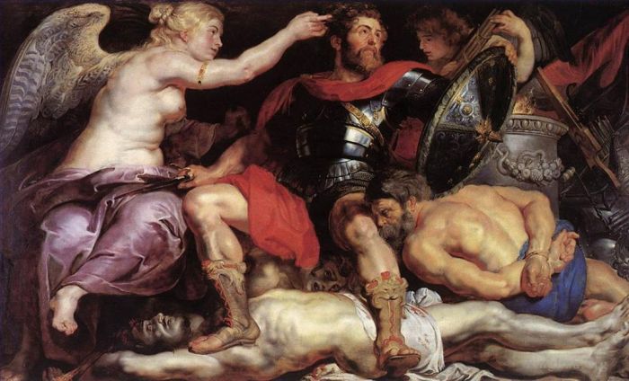 Peter Paul Rubens Ölgemälde - Der Triumph des Sieges