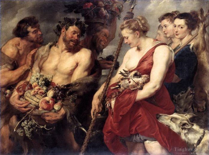 Peter Paul Rubens Ölgemälde - Diana kehrt von der Jagd zurück