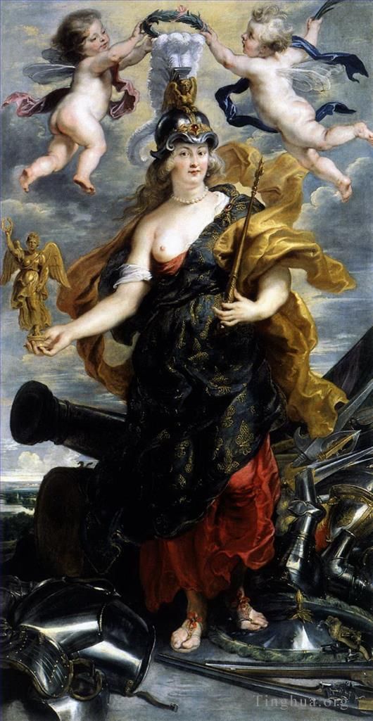 Peter Paul Rubens Ölgemälde - Marie de medicis als Bellona 1625