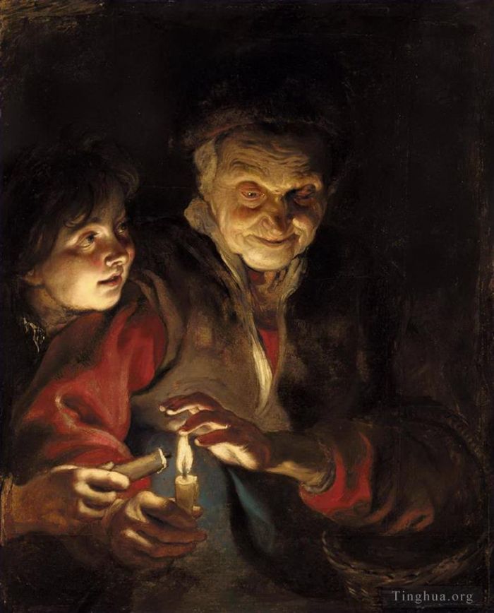 Peter Paul Rubens Ölgemälde - Nachtszene 1617
