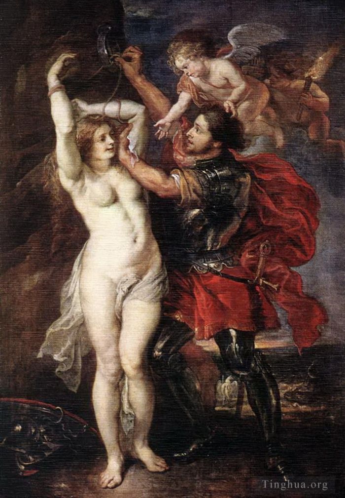 Peter Paul Rubens Ölgemälde - Perseus und Andromeda 1640