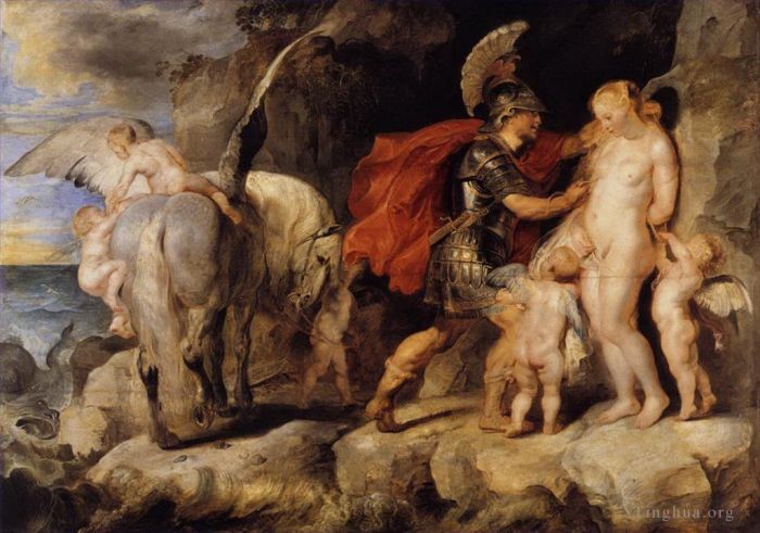 Peter Paul Rubens Ölgemälde - Perseus befreit Andromeda