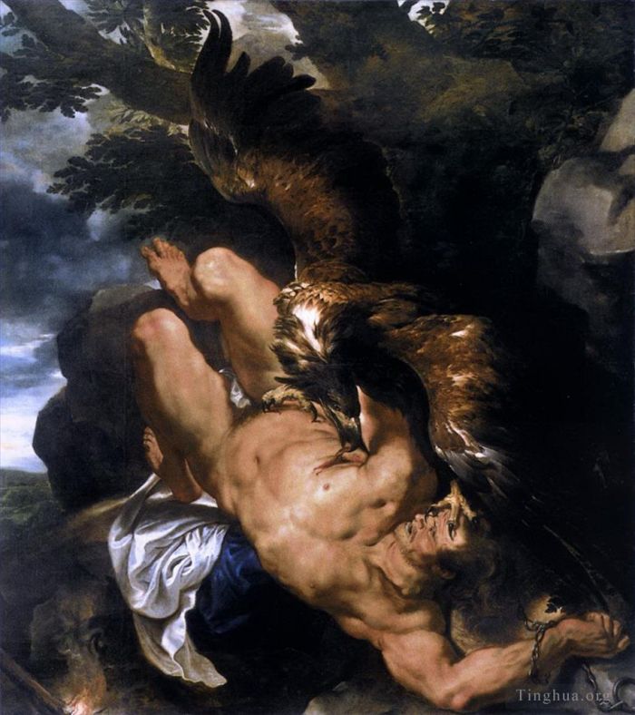 Peter Paul Rubens Ölgemälde - Prometheus gebunden